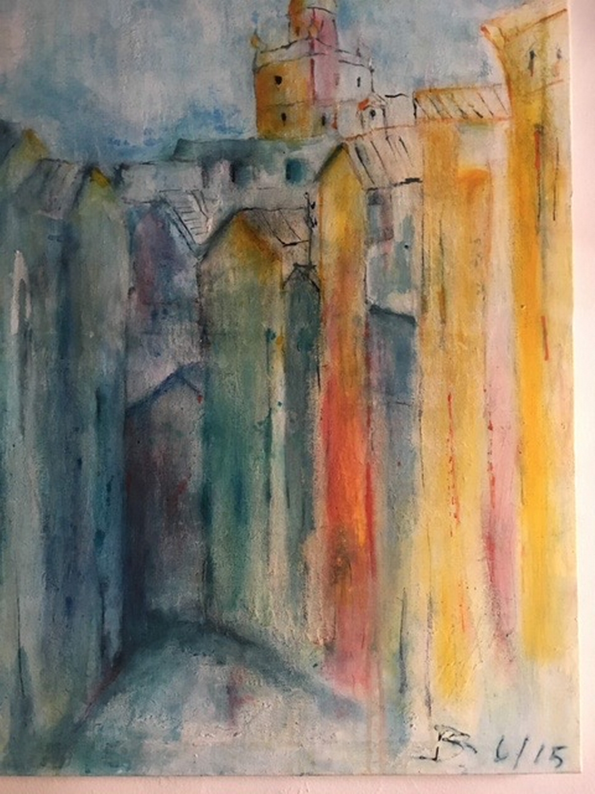 Blick Konvent 100x70cm