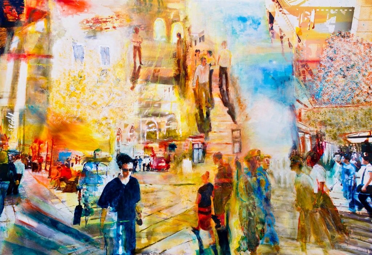 City Walk 160x110cm