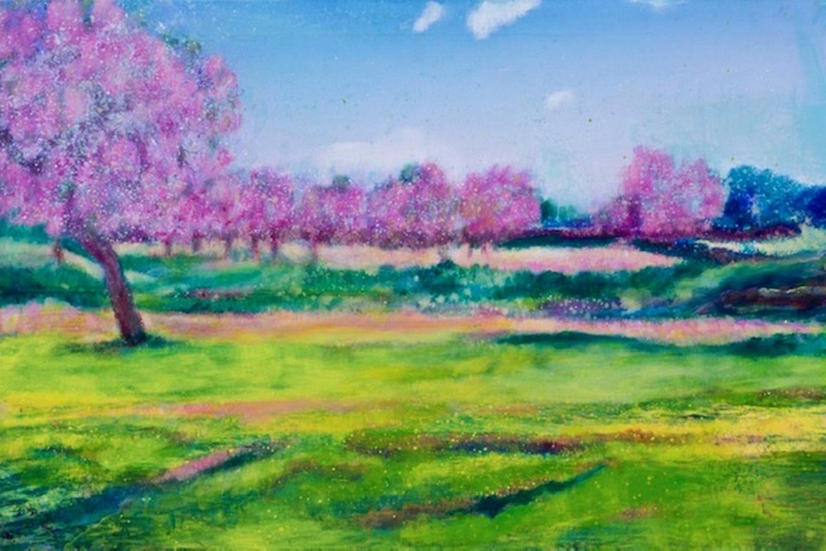 Flores de Almendras 60x90cm